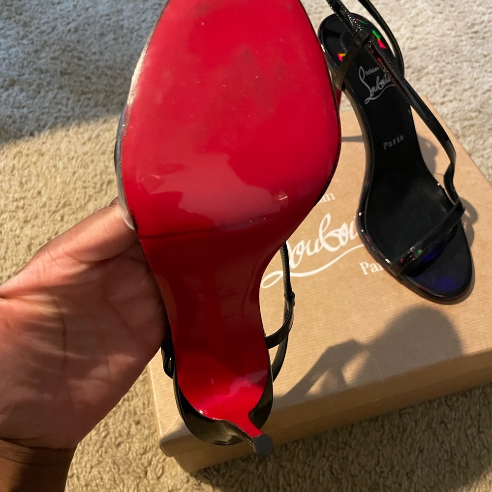 Christian Louboutin Black Elegant Heels - Picture 5 of 6